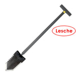 Lesche T- Handle 31" Heavy Duty Metal Detector Shovel Double Serrated (DD) Blade