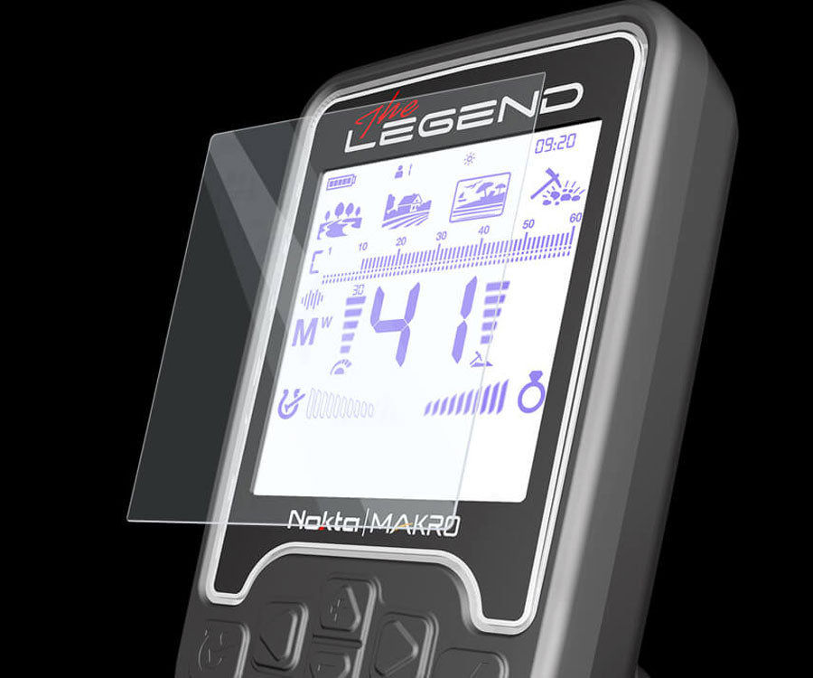 Nokta | Nano-Glass Screen Protector for The Legend Series Metal Detector | LMS Metal Detecting