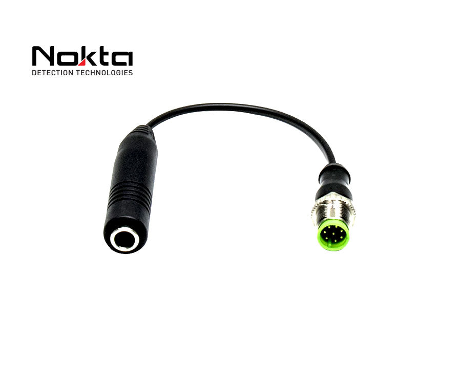 Nokta 1/4" to 8-Pin Headphone Adapter | LMS Metal Detecting