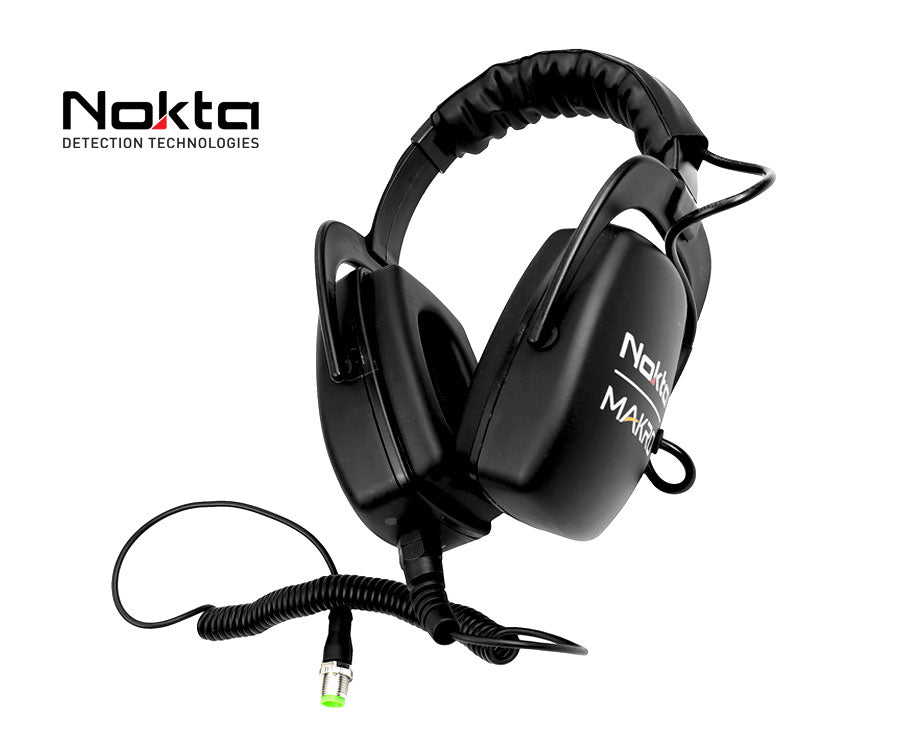 Nokta | Waterproof Headphones with 8-Pin Connector | LMS Metal Detecting