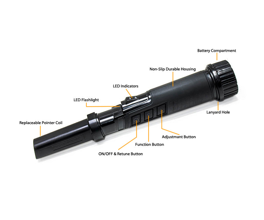 Nokta Makro | PulseDive Pointer Waterproof Pinpionter | LMS Metal Detecting