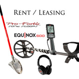 Rent Equinox 600 Metal Detector and Pro-Fortis FMX Sand Scoop | LMS Metal Detecting