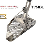 Pro-Fortis Titanium Sand Scoop | Black Carbon Fiber TPMDL | LMS Metal Detecting