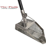 Pro-Fortis Titanium Sand Scoop | Black Carbon Fiber TPMDL | LMS Metal Detecting