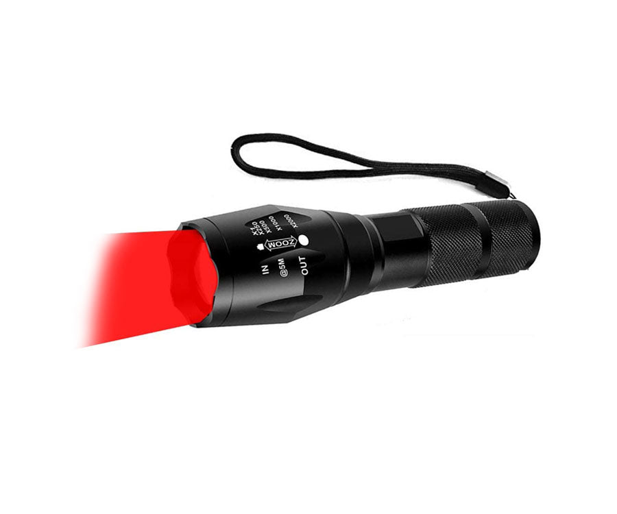 Red LED Flashlight for Night Hunting | LMS Metal Detecting