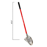 LMS | Pro-Fortis Sand Scoop | Red Fiberglass Handle