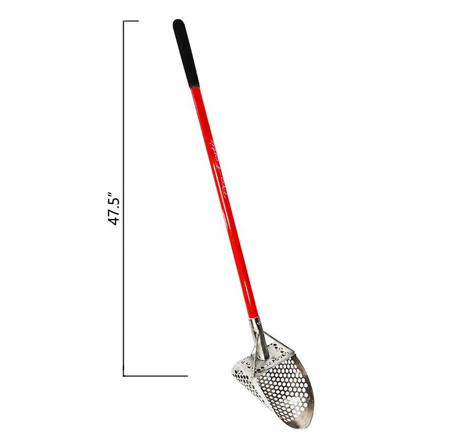 LMS | Pro-Fortis Sand Scoop | Red Fiberglass Handle