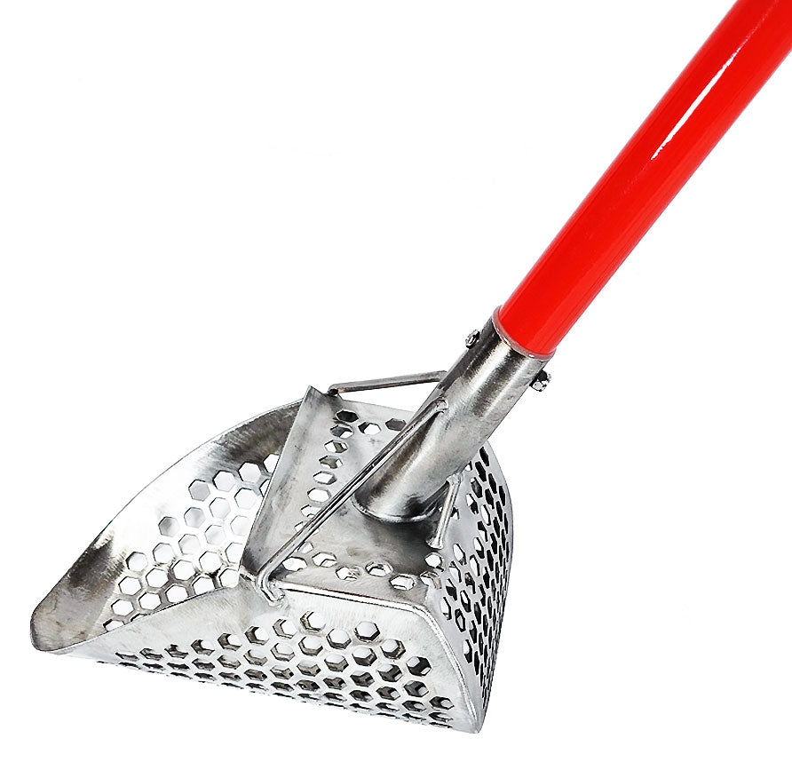 LMS | Pro-Fortis Sand Scoop | Red Fiberglass Handle