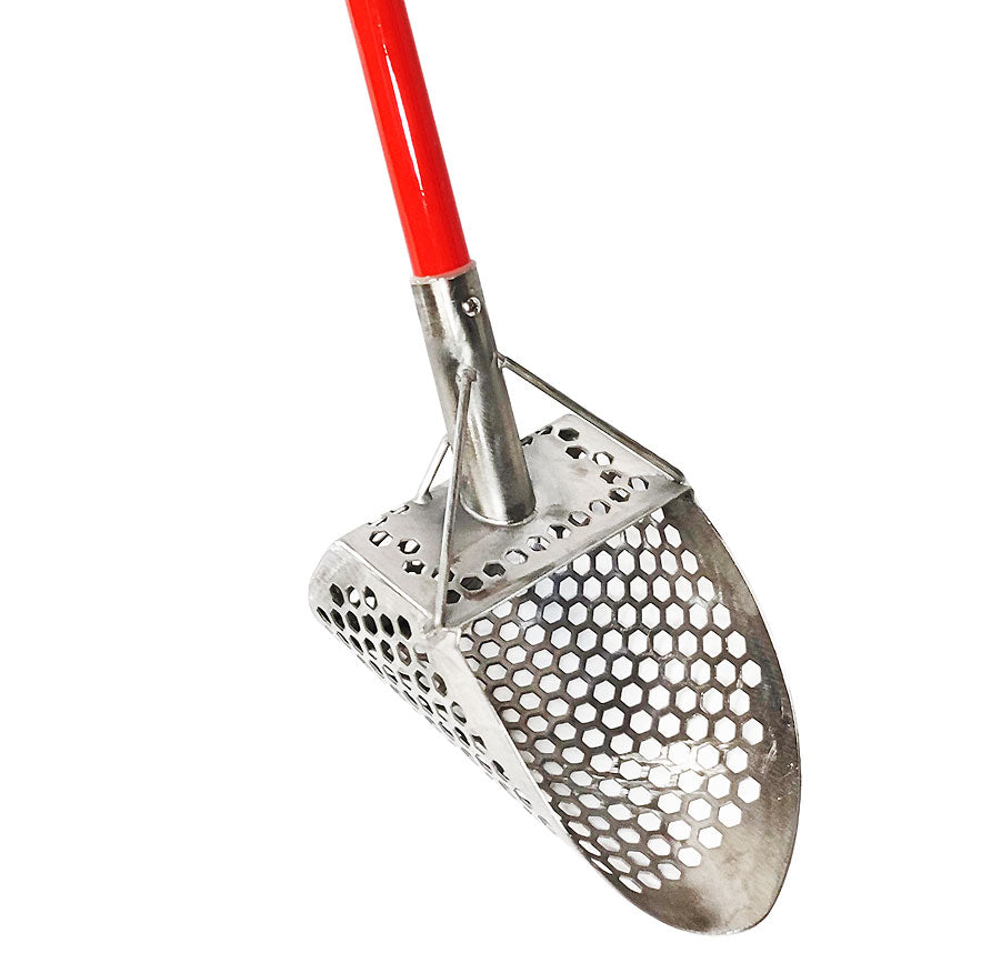 LMS | Pro-Fortis Sand Scoop | Red Fiberglass Handle