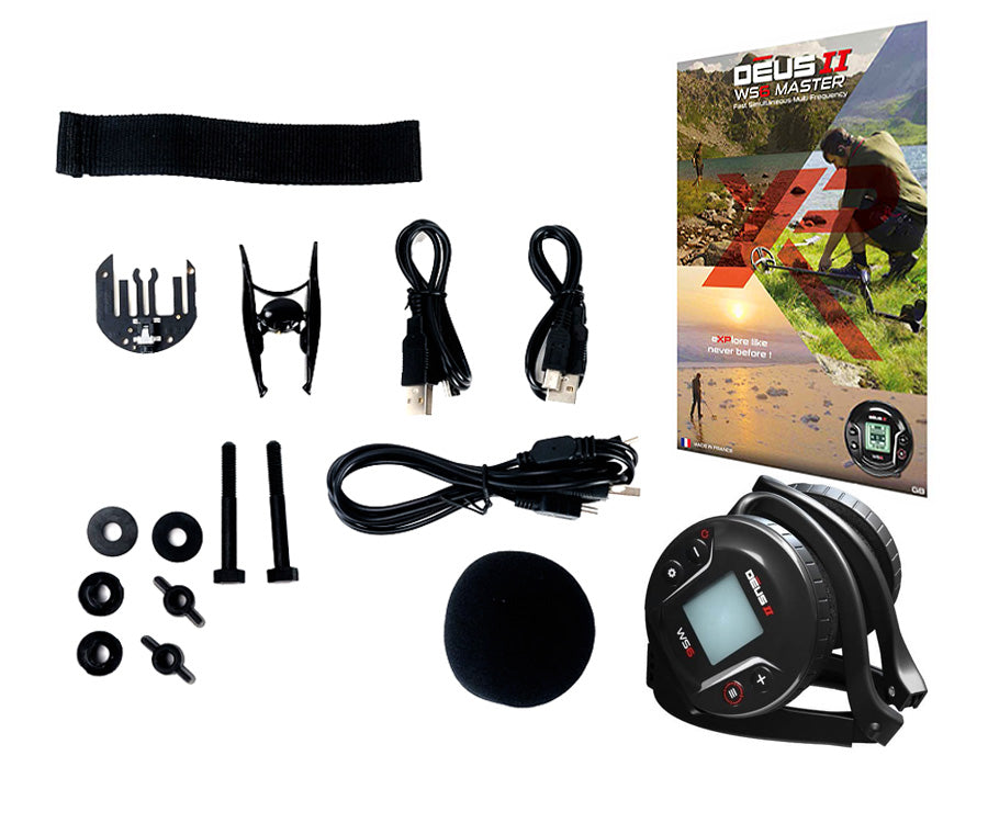 XP Deus II Metal Detector with 9" Search Coil (WS6 Master) | LMS Metal Detecting