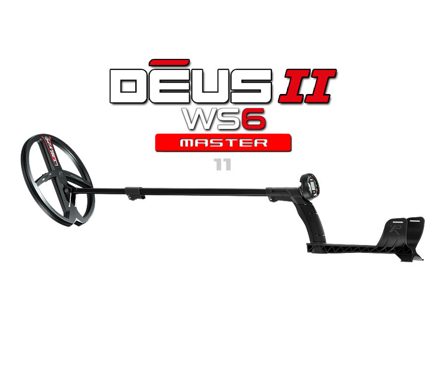 XP Deus II Metal Detector with 11" Search Coil (WS6 Master) | LMS Metal Detecting