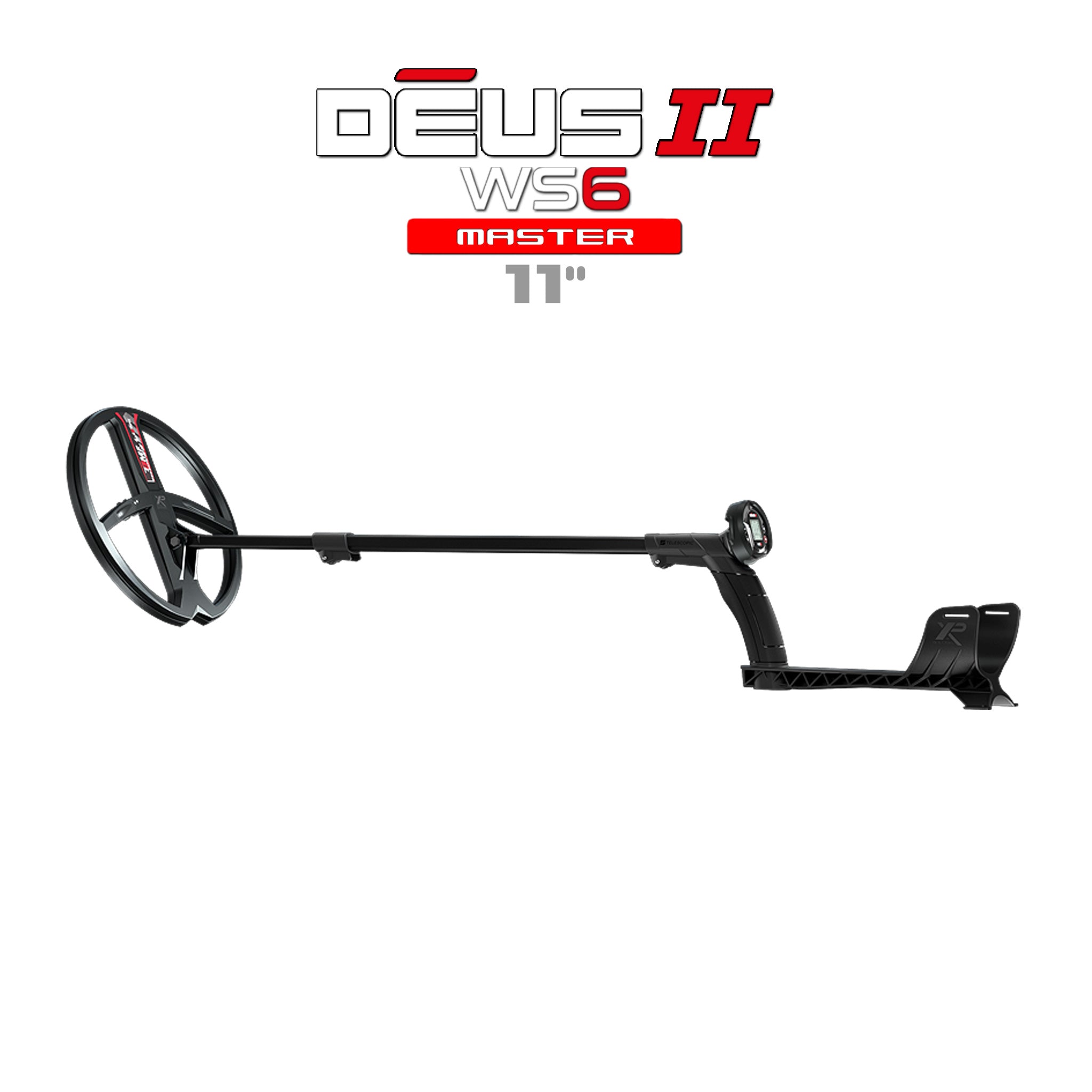 XP Deus II Metal Detector with 11" Search Coil (WS6 Master) | LMS Metal Detecting