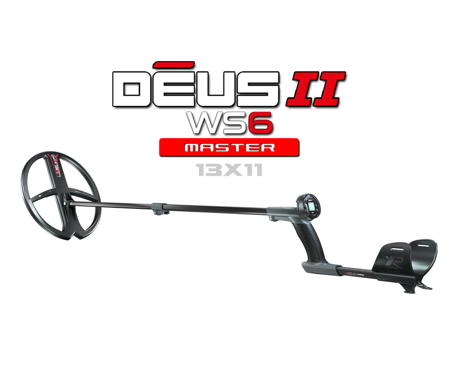 XP Deus II Metal Detector with 11" Search Coil (WS6 Master) | LMS Metal Detecting
