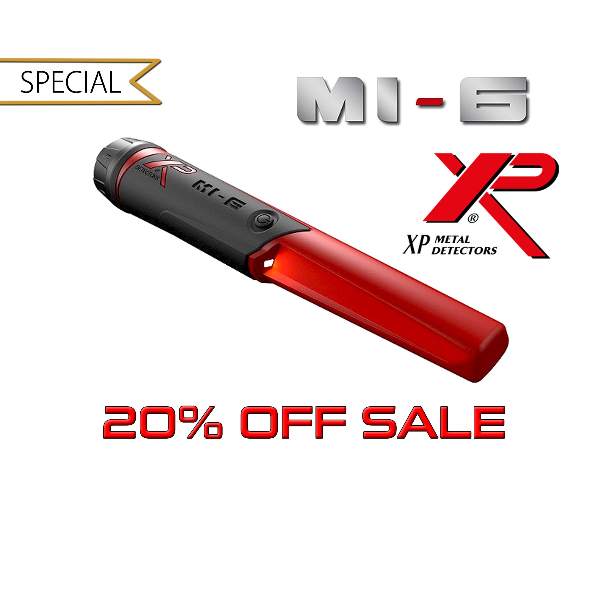 XP Metal Detectors | MI-6 Waterproof Pinpointer | LMS Metal Detecting