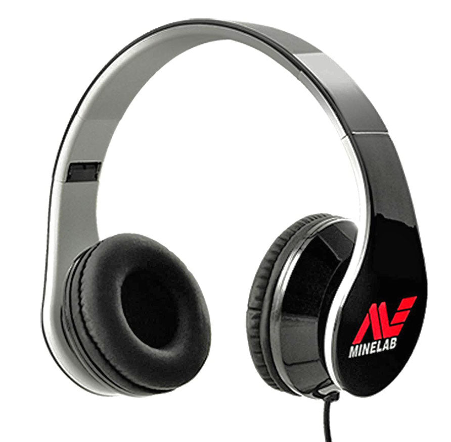 Minelab RPG Metal Detector Headphones – Dual Volume Control, 1/4" Plug, Model 3011-0181